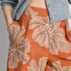 Bedruckte Shorts mit hoher Taille Bedruckte Shorts mit hoher Taille