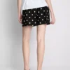 Bedruckte Shorts mit hoher Taille Bedruckte Shorts mit hoher Taille