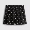 Bedruckte Shorts mit hoher Taille Bedruckte Shorts mit hoher Taille