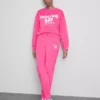 Bedruckte Skinny-Jogginghose aus Baumwollmischung Bedruckte Skinny-Jogginghose aus Baumwollmischung