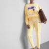 Bedruckte Skinny-Jogginghose aus Baumwollmischung Bedruckte Skinny-Jogginghose aus Baumwollmischung