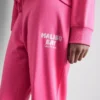 Bedruckte Skinny-Jogginghose aus Baumwollmischung Bedruckte Skinny-Jogginghose aus Baumwollmischung