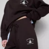 Bedruckte Skinny-Jogginghose aus Baumwollmischung Bedruckte Skinny-Jogginghose aus Baumwollmischung
