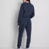 Bedruckte Skinny-Jogginghose aus Baumwollmischung Bedruckte Skinny-Jogginghose aus Baumwollmischung