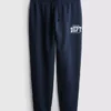 Bedruckte Skinny-Jogginghose aus Baumwollmischung Bedruckte Skinny-Jogginghose aus Baumwollmischung