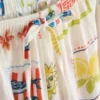 Bedruckte Strandhose mit weitem Bein Bedruckte Strandhose mit weitem Bein