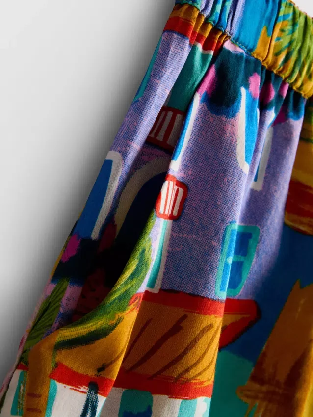 Bedruckte Strandshorts Bedruckte Strandshorts