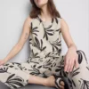 Bedrucktes Tanktop aus Baumwollmischung Bedrucktes Tanktop aus Baumwollmischung