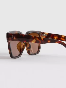 Übergroße Cat-Eye-Sonnenbrille