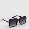 Übergroße quadratische Sonnenbrille Übergroße quadratische Sonnenbrille