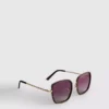 Übergroße quadratische Sonnenbrille Übergroße quadratische Sonnenbrille