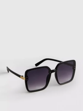 Übergroße quadratische Sonnenbrille