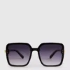 Übergroße quadratische Sonnenbrille Übergroße quadratische Sonnenbrille