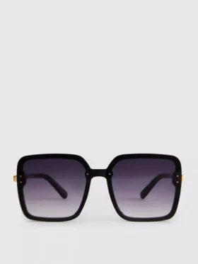 Übergroße quadratische Sonnenbrille