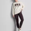 Übergroßes Sweatshirt aus baumwollreicher Active-Run-Club-Kombination Übergroßes Sweatshirt aus baumwollreicher Active-Run-Club-Kombination