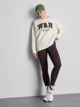Übergroßes Sweatshirt aus baumwollreicher Active-Run-Club-Kombination