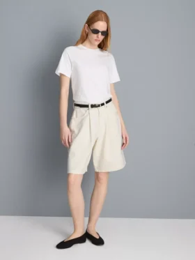 Bermudashorts aus Baumwoll-Denim