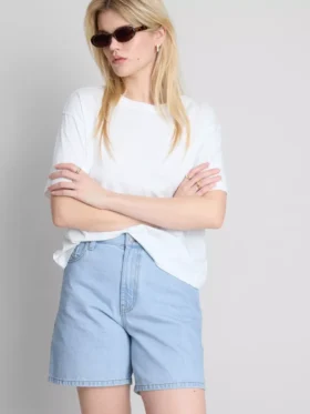 Bermudashorts aus Baumwoll-Denim