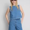 Bermudashorts aus Baumwoll-Denim Bermudashorts aus Baumwoll-Denim