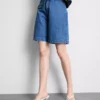 Bermudashorts aus Baumwoll-Denim Bermudashorts aus Baumwoll-Denim