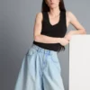 Bermudashorts aus Baumwoll-Denim Bermudashorts aus Baumwoll-Denim