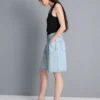 Bermudashorts aus Baumwoll-Denim Bermudashorts aus Baumwoll-Denim