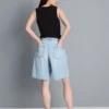 Bermudashorts aus Baumwoll-Denim Bermudashorts aus Baumwoll-Denim