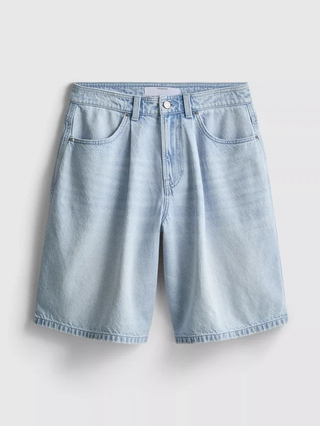 Bermudashorts aus Baumwoll-Denim Bermudashorts aus Baumwoll-Denim