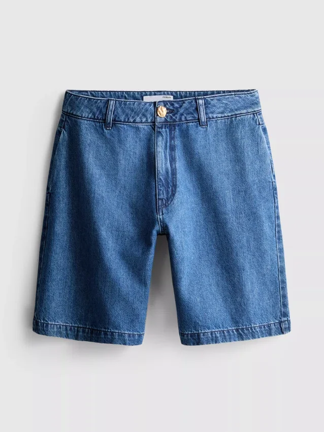 Bermudashorts aus Baumwoll-Denim Bermudashorts aus Baumwoll-Denim