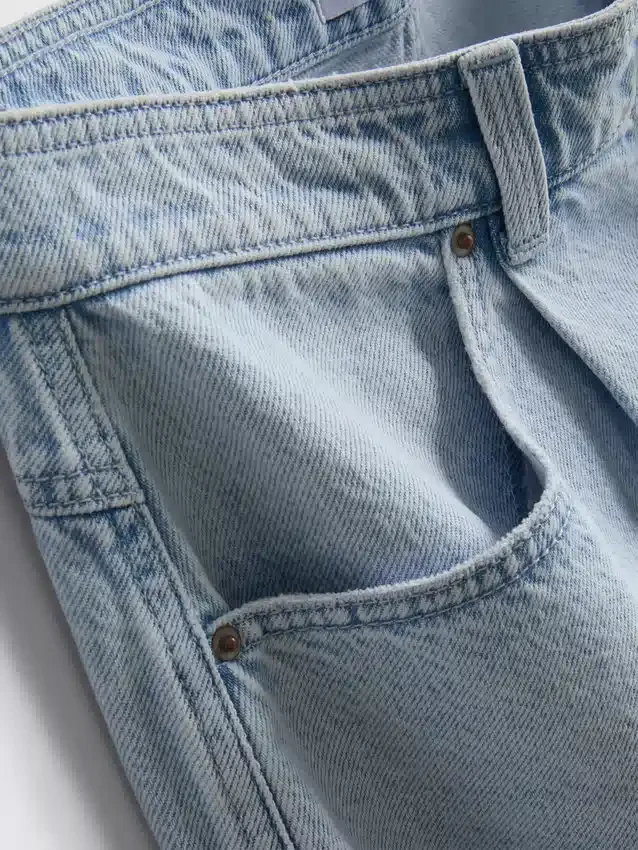 Bermudashorts aus Baumwoll-Denim Bermudashorts aus Baumwoll-Denim