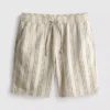 Bermudashorts mit strukturierten Streifen Bermudashorts mit strukturierten Streifen