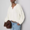 Bestickte Bluse mit Ballonärmeln Bestickte Bluse mit Ballonärmeln