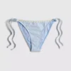 Bikini-Höschen aus Gingham mit Gänseblümchen-Borte Bikini-Höschen aus Gingham mit Gänseblümchen-Borte