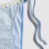 Bikini-Höschen aus Gingham mit Gänseblümchen-Borte Bikini-Höschen aus Gingham mit Gänseblümchen-Borte