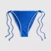 Bikini-Höschen mit seitlichen Bindebändern und Ziernähten Bikini-Höschen mit seitlichen Bindebändern und Ziernähten