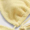 Bikini-Oberteil im Dreieck-Schnitt mit Crinkle-Struktur