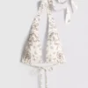 Bikini-Oberteil mit Bandana-Print und Neckholder-Ausschnitt Bikini-Oberteil mit Bandana-Print und Neckholder-Ausschnitt