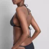 Bikini-Oberteil mit Dreiecks-Strassverzierung Bikini-Oberteil mit Dreiecks-Strassverzierung