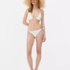 Bikini-Oberteil mit Häkelverzierung und Perlen Bikini-Oberteil mit Häkelverzierung und Perlen
