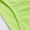 Bikini-Unterteil mit Perlenverzierung und seitlichen Bindebändern Bikini-Unterteil mit Perlenverzierung und seitlichen Bindebändern