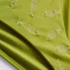 Bikini-Unterteil mit seitlichen Bindebändern und Stickerei Bikini-Unterteil mit seitlichen Bindebändern und Stickerei