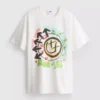 Blink 182 – Locker sitzendes Logo-T-Shirt aus Baumwolle Blink 182 – Locker sitzendes Logo-T-Shirt aus Baumwolle