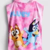Bluey-Poncho aus Frottee mit Kapuze Bluey-Poncho aus Frottee mit Kapuze