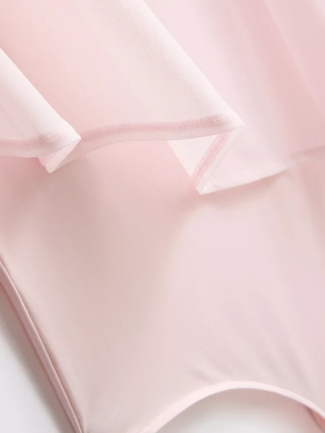 Body mit Cape-Überzug Body mit Cape-Überzug