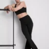 Bodysculpt Performance-Leggings mit hoher Taille und ausgestelltem Schnitt Bodysculpt Performance-Leggings mit hoher Taille und ausgestelltem Schnitt