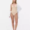 Bodysuit mit Tanga-Schnitt Bodysuit mit Tanga-Schnitt