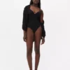 Bodysuit mit Tanga-Schnitt Bodysuit mit Tanga-Schnitt
