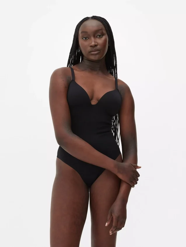 Bodysuit mit Tanga-Schnitt Bodysuit mit Tanga-Schnitt