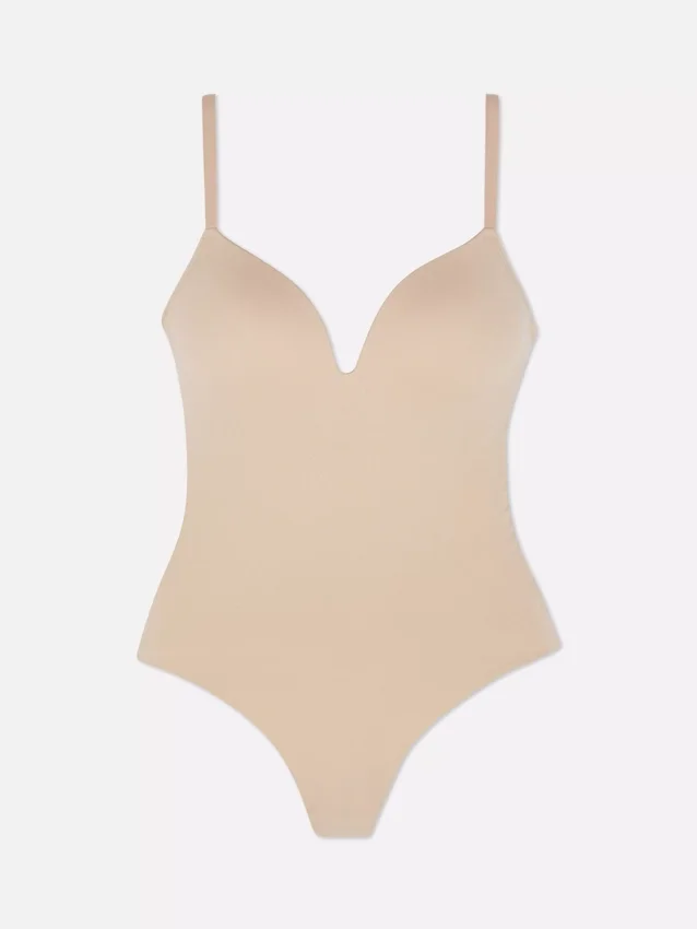 Bodysuit mit Tanga-Schnitt Bodysuit mit Tanga-Schnitt