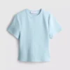 Boxy-T-Shirt mit Nahtdetails aus baumwollreichem Material Boxy-T-Shirt mit Nahtdetails aus baumwollreichem Material